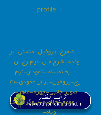 profile به فارسی